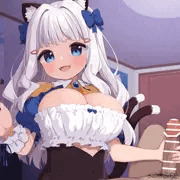 ちんまいデカパイ猫耳ちゃん授乳しゅっしゅえち絵