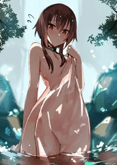 水浴びめぐみん