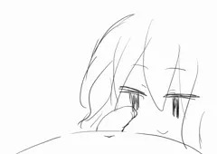 おしゃぶりアニメ