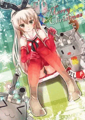 （島風）＜やっと私のクリスマスイラストが出来たみたい