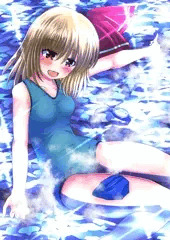 川遊びるみゃ。