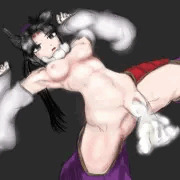 鬼に敗北した牛若丸