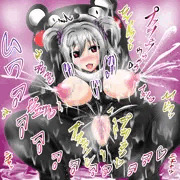 skeb依頼絵のく○モンコスの汁まみれ神崎蘭子＋ボテックス