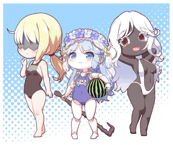 夏だ水着だナイトレイン