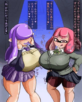 ギャルイカにエロガキが種付けプレス