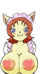 ムギュするメイドーにょ