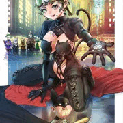 バット男と猫女（BATMAN&CATWOMAN）😅