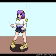 OCみつばちゃん平面棒人間化