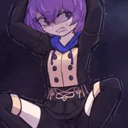 Bernadetta Cowering