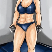 秋希はるかの筋トレ