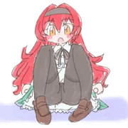 体育座り先輩