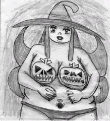 初めてのハロウィン絵
