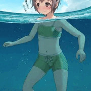 水中でやっちゃう悠貴ちゃん