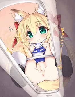 スカ注)下から和式うちの狐リメイク
