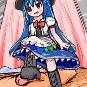 踏み踏み天子ちゃん