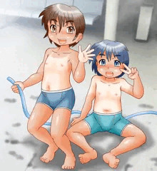 夏の暑い日