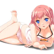 下着姿の女の子