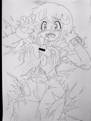 パステルちゃん大破