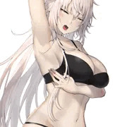 ワキで見抜きなんて変態ね