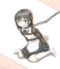 メイド少女　緊縛