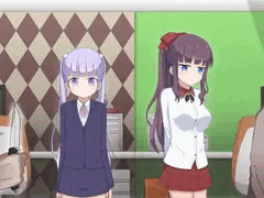 青葉ちゃんとひふみ先輩が変質者に