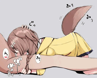 krnちゃん。見えない構図フェラ