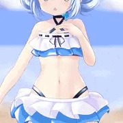 ごちうさ　チノ　残暑見舞い