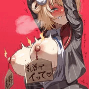 ういママ乳首絵馬縛り🩷