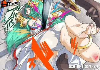 パルテナ様の情け無用組み手