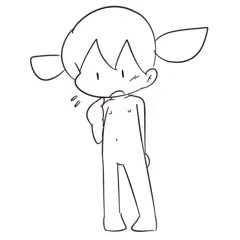 はしょり描き。