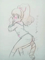落描き。