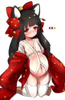 ボテ腹血反吐ちゃん