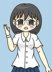 ぼーっとした感じの子
