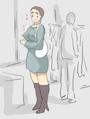 お買い物中