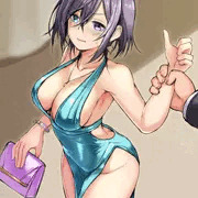 金持ちが自慢するためにパーティドレスを着せられる乃永ちゃん