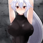 【Skeb】巴御前ナメクジ乳首責め