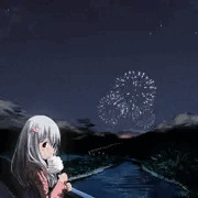 遠い花火