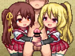 鶴ももW手コキ