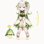 おもらしアニメ　ナヒーダ