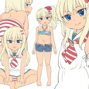 グレカーレちゃん練習らくがき