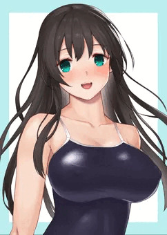 スク水巨乳小学生ちゃん