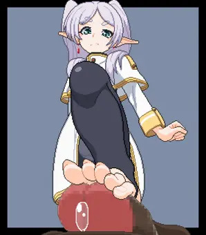 【skeb】フリーレン 足コキアニメ
