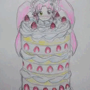 お菓子拘束その１ ショートケーキ