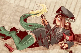軍服えっち！