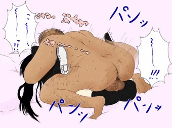 ブサデブがロックして射精