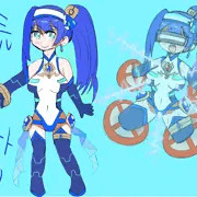 七瀬さんちの新OCさんのFA