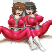 捕らえた女戦闘員