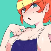 パツパツ水着
