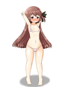 水着灯花ちゃん