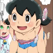 パピを前かがみで覗き込むしずかちゃん。＆その後。